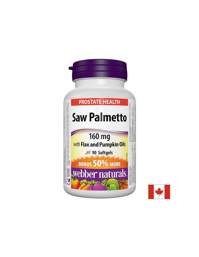 Saw Palmetto With Flax And Pumpkin Oils / Сао палметто (с ленено и тиквено масло), 90 софтгел капсули - Feel You