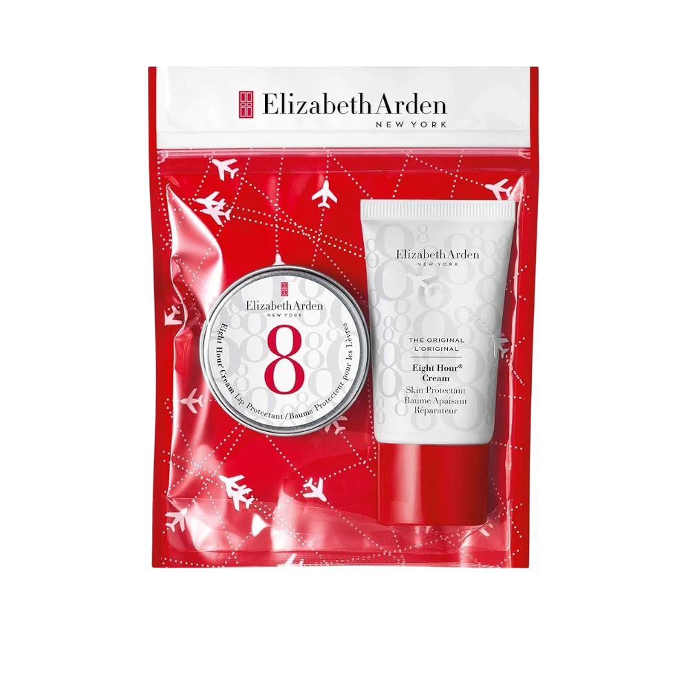 Set Elizabeth Arden: Eight Hour Skin Protectant, Hydrating, Daily, Cream, For Face, 15 ml + Eight Hour Cream, Protective, Lip Balm Treatment, 13 ml