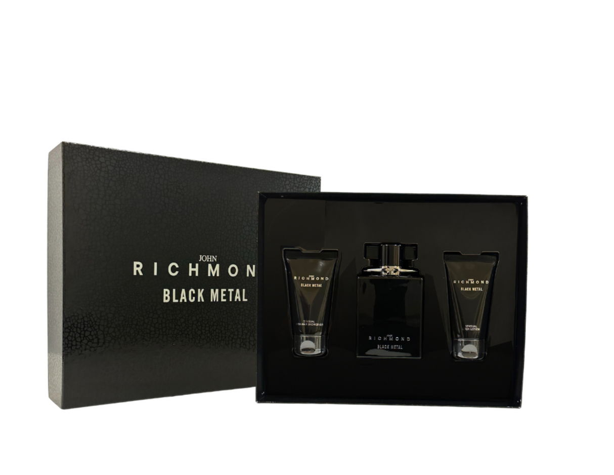 John Richmond Black Metal EDP 100 ml + SG 50 ml + 50 ml D