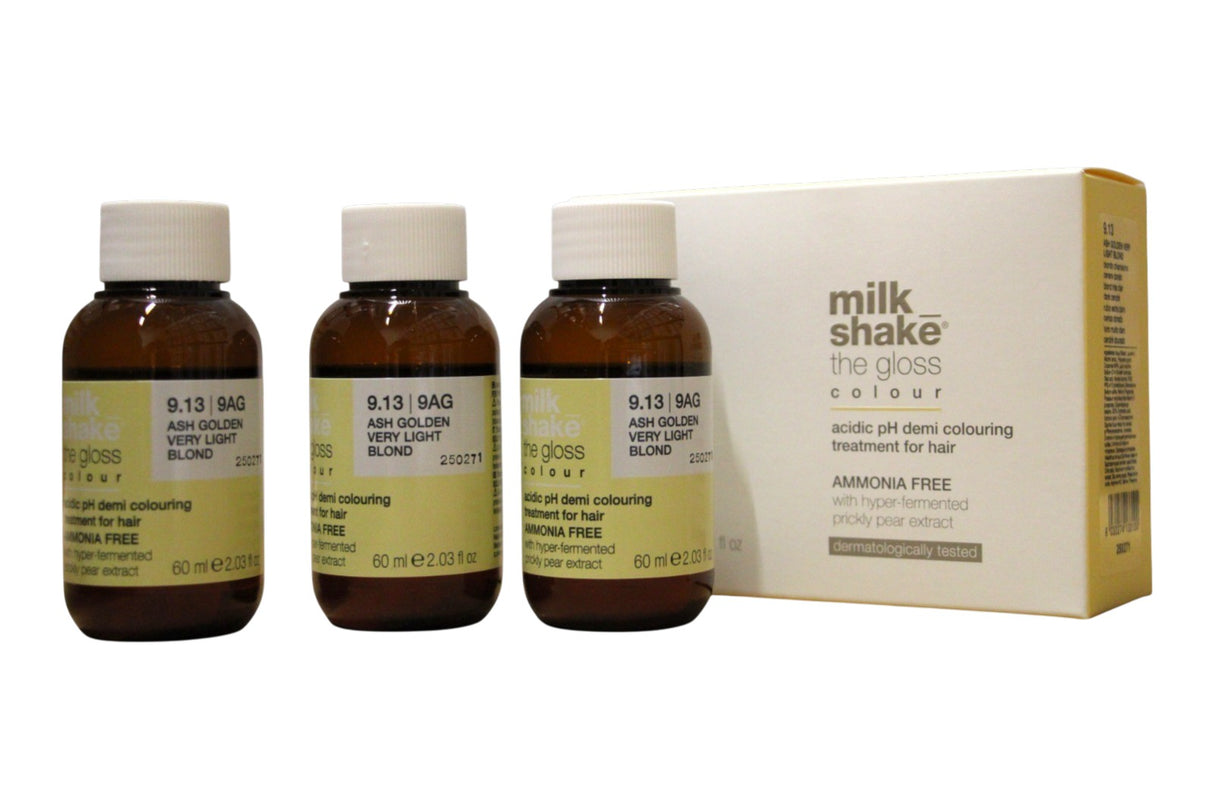 Milk Shake, The Gloss, Demi-Permanent Hair Dye, 9.139AG , 60 ml