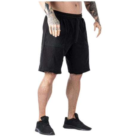 Legal Power Shorts Barcode Ottomix Knitted Rain Mesh / Шорти за трениране / Черни - Black - Feel You