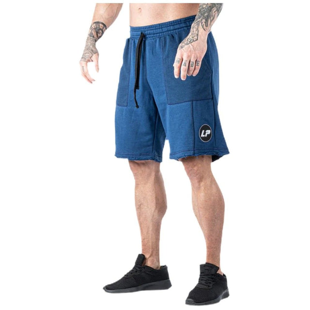 Legal Power Shorts Barcode Ottomix Knitted Rain Mesh / Шорти за трениране / Сини - Blue - Feel You