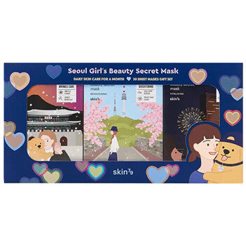 skin79 - Seoul Girl`s Beauty Secret Mask Set - Dárkova sada - 20.0g - Feel You