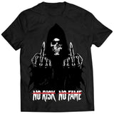 Skull Labs T-Shirt | Black-Silver - Feel You