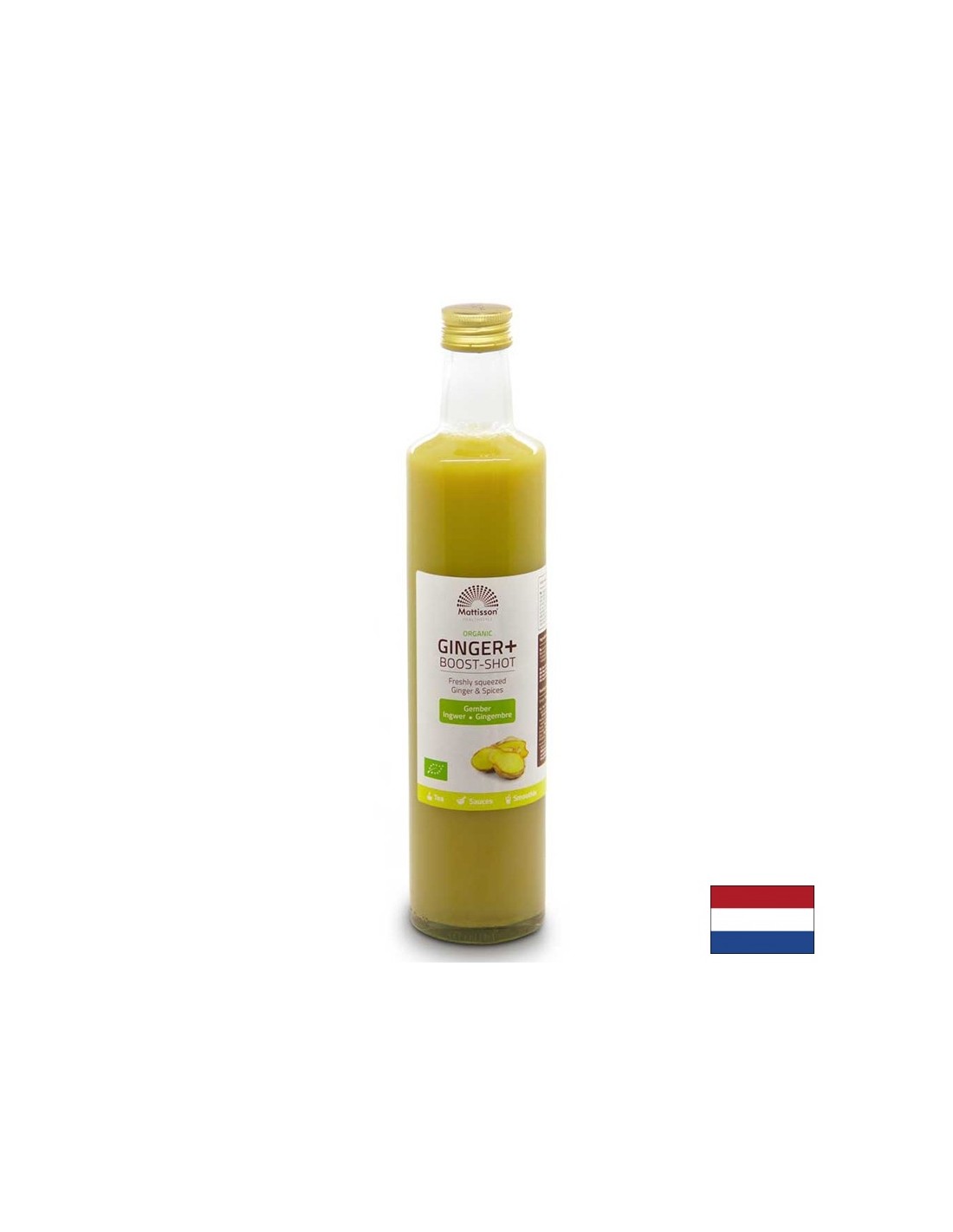 Био сок от джинджифил и лимон за кулинарна употреба, 500 ml - Feel You