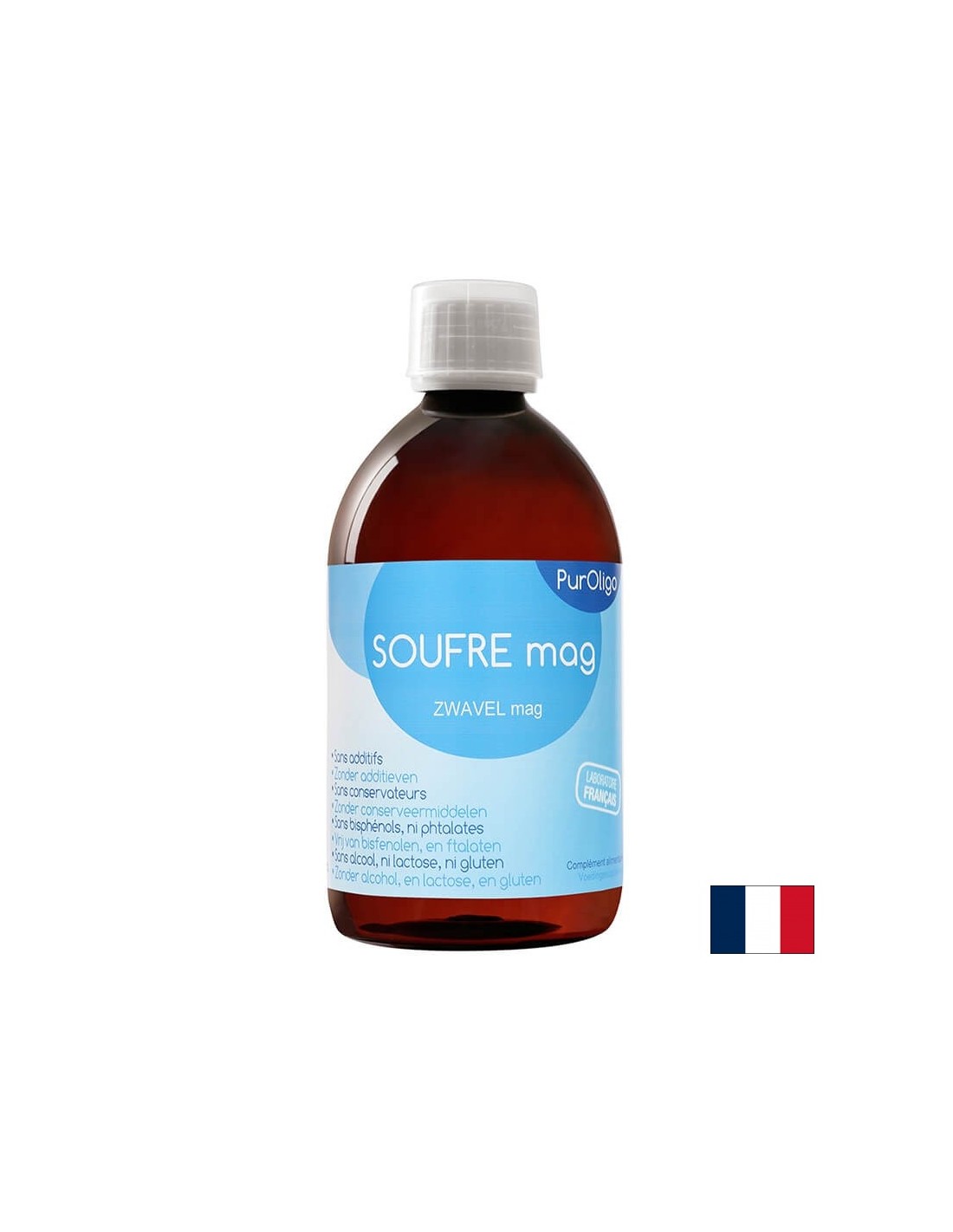 Soufre Mag PurOligo / Магнезий (Сулфат), Йонизиран разтвор, 500 ml