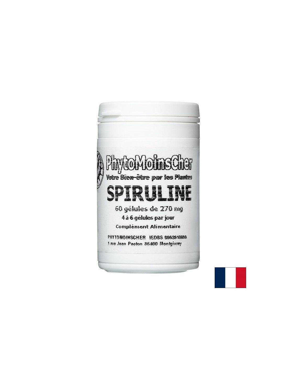 Energy and immunity - Spirulina, 270 mg x 60 capsules