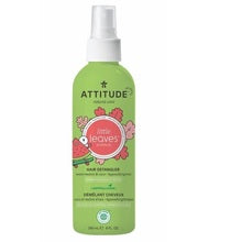 Attitude - Sprej pro snadné rozčesávání dětských vlásků Little Leaves s vůní melounu a kokosu 240 ml
