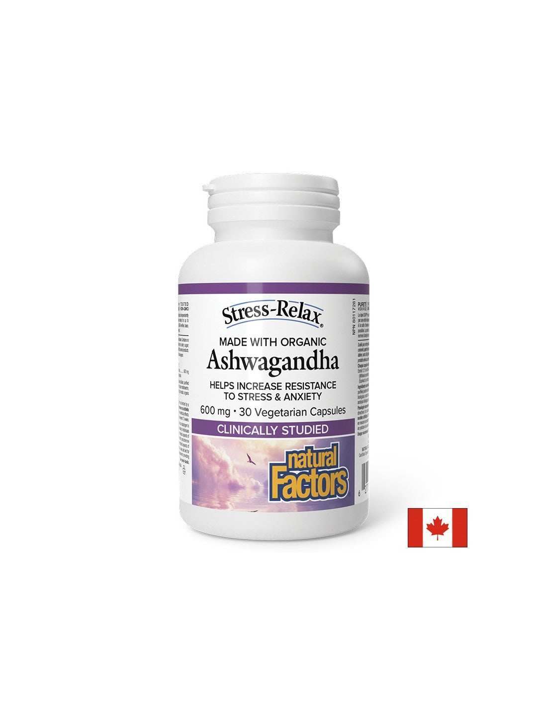 Ashwagandha Stress-Relax 600 mg | with KSM-66 - 30 капсули - Feel You