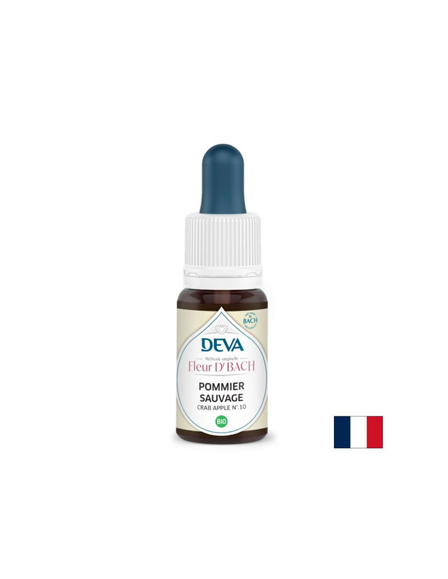Стрес и добро настроение - Дива ябълка, капки по метода на Бах № 10, 15 ml - Feel You