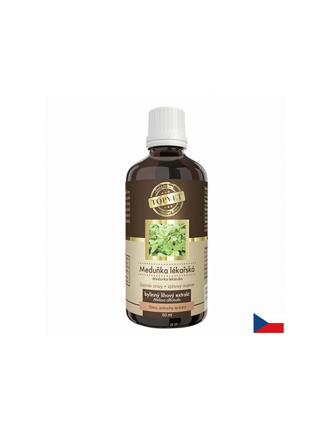 Stress and good mood - Lemon balm, 50 ml tincture
