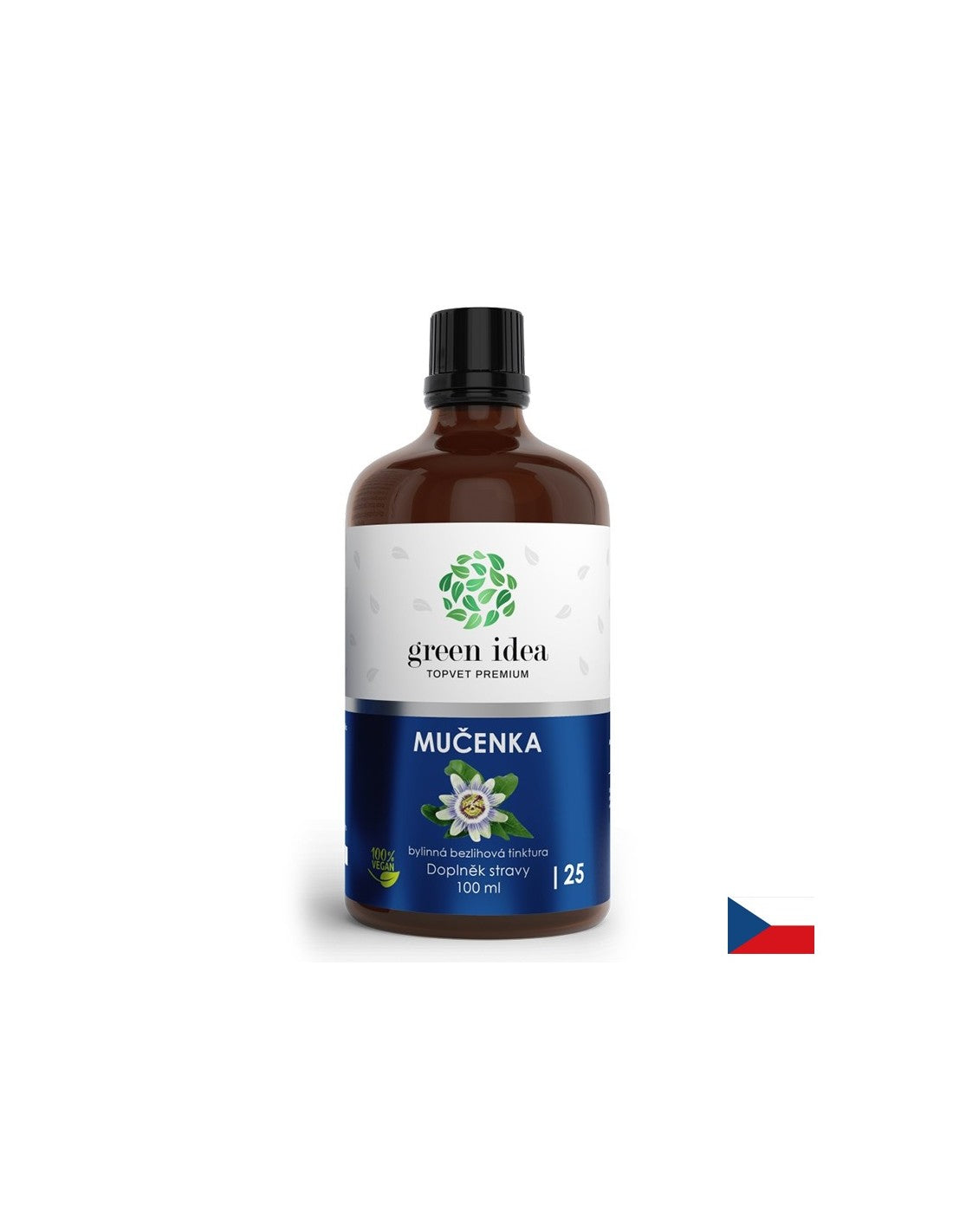 Стрес и добро настроение - Пасифлора, 100 ml тинктура (без алкохол)