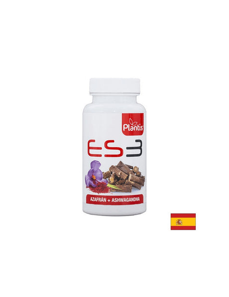 Стрес и добро настроение - Шафран + Ашваганда ES3 Plantis®, 30 капсули - Feel You