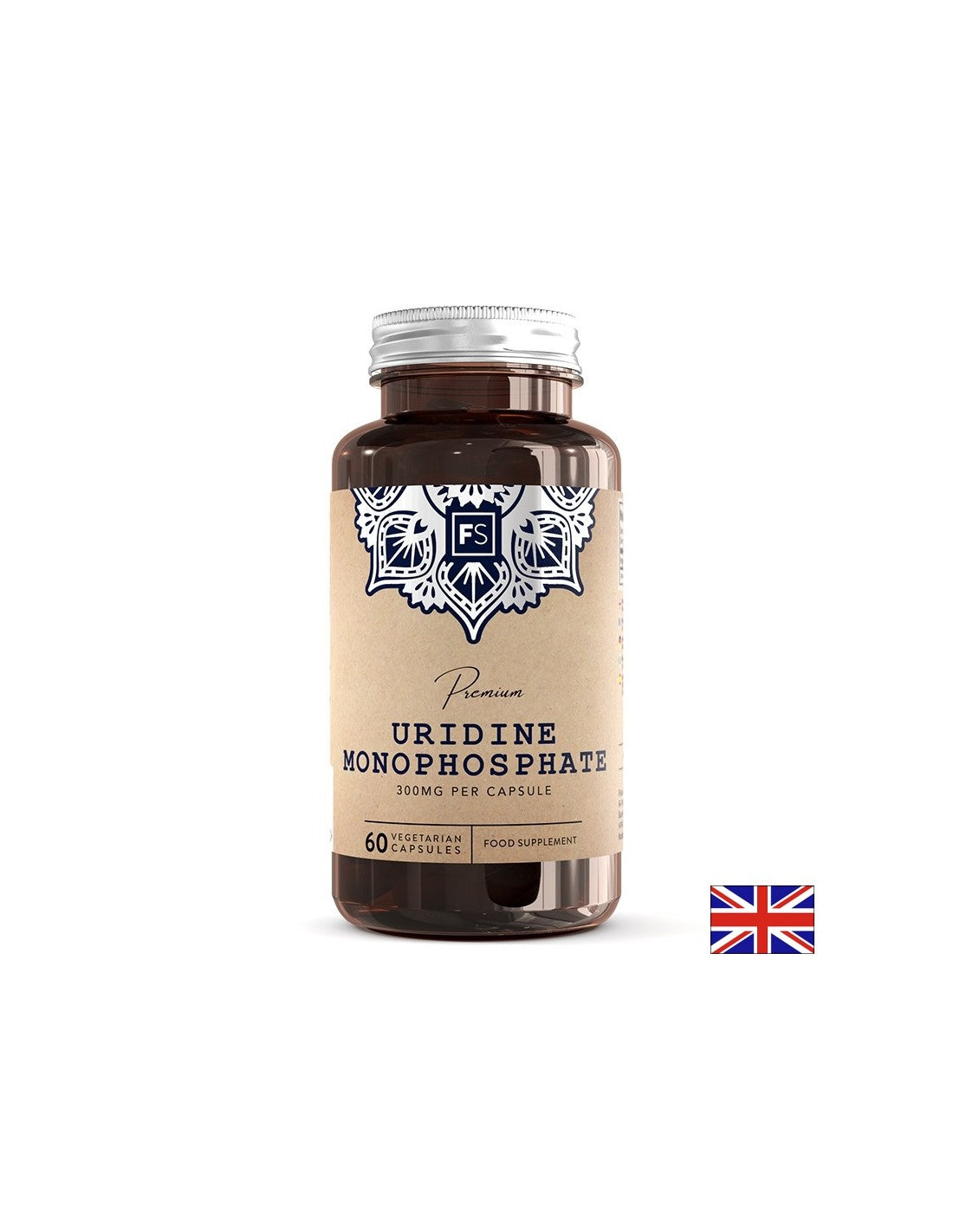 Stress and nervous tension - Uridine monophosphate, 300 mg x 60 capsules