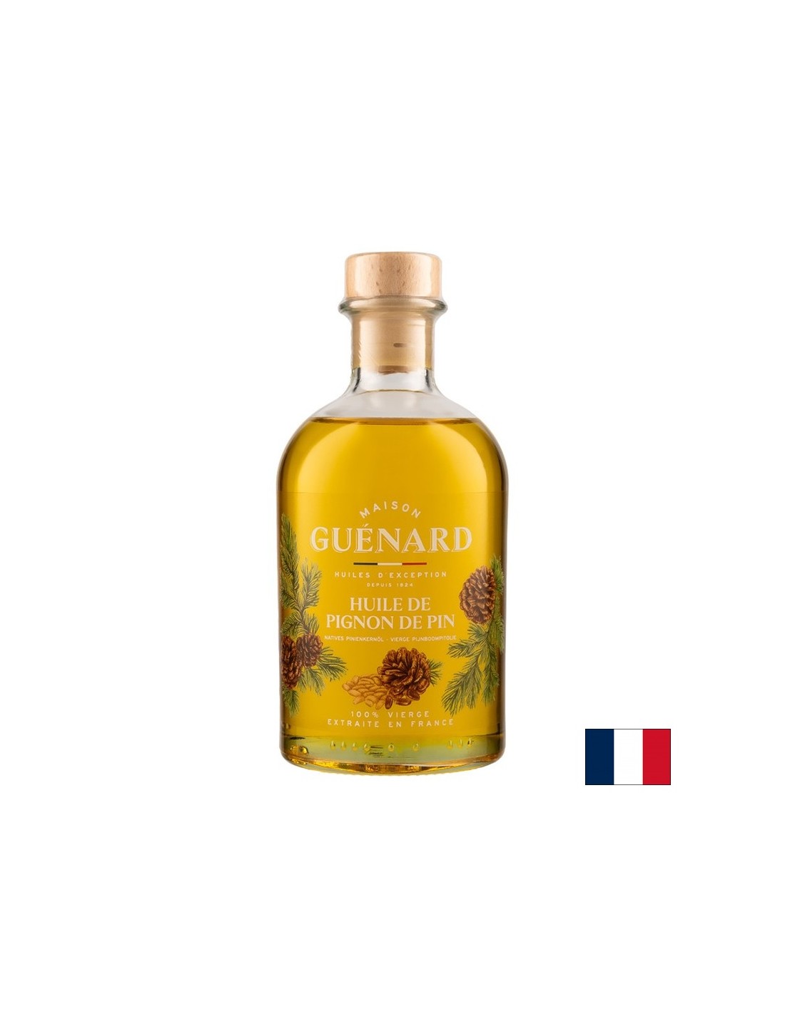Cold pressed pine nut oil, 240 ml