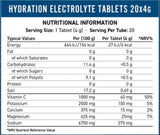 Effervescent Electrolyte Tablets - 20 разтворими таблетки - Feel You