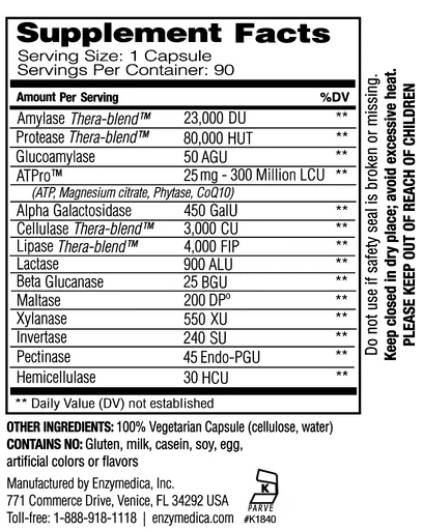 Digest Gold with ATPro - 45 capsules
