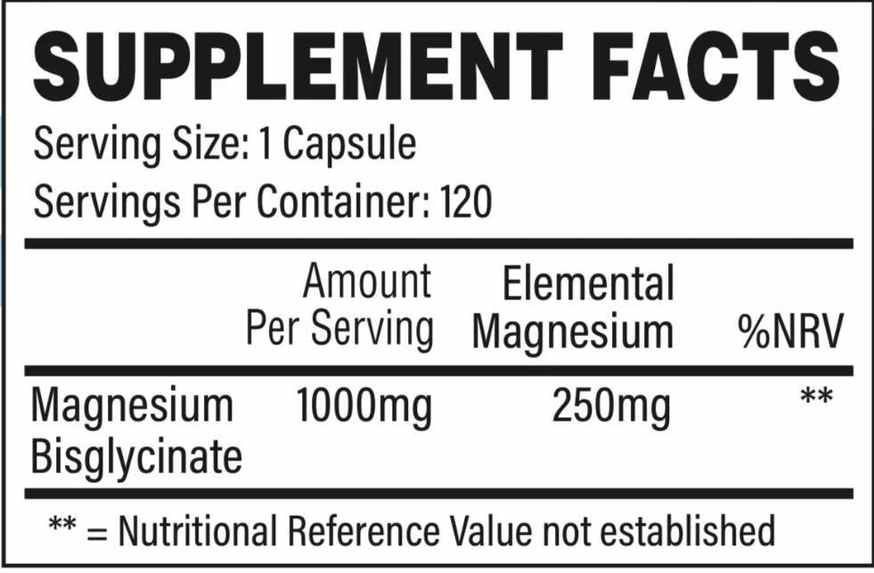 JP Magnesium | as Magnesium Bisglycinate - 120 капсули - Feel You