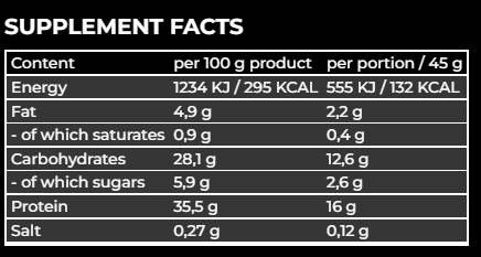 Protein Snap | Low Sugar Crispy Bar - 21.5 грама - Feel You