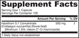 Hawthorn 500 mg 100 капсули - Feel You