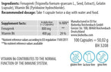 Fenugreek Seed 400 mg - 100 капсули - Feel You