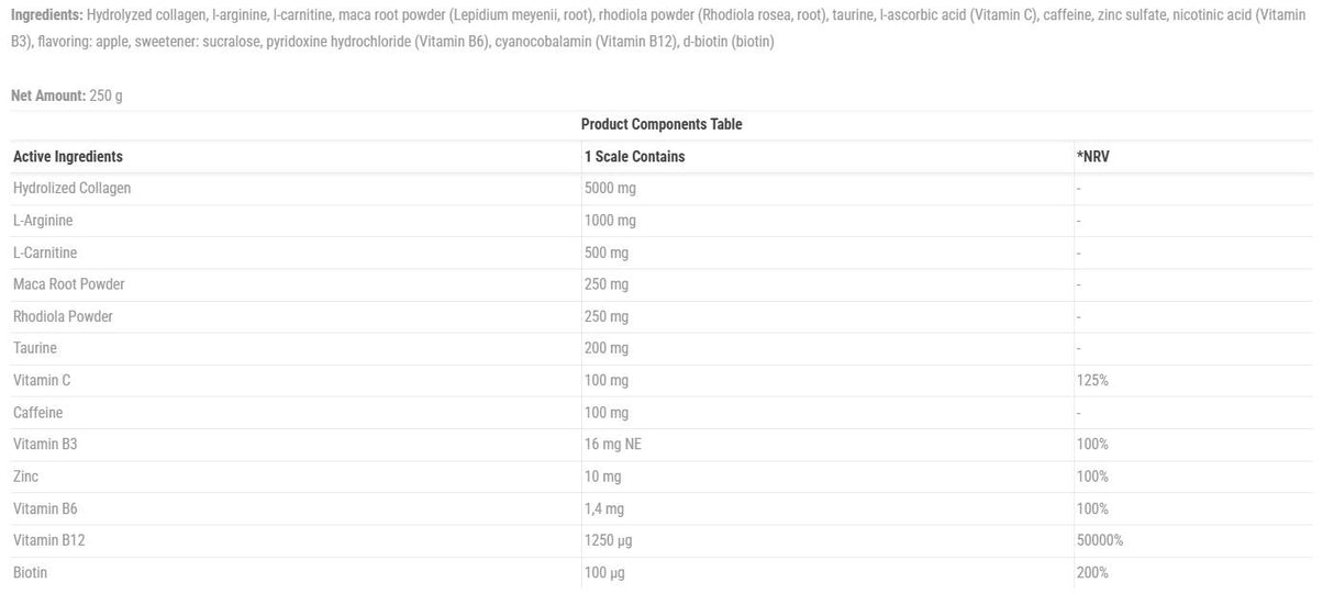 Collagen Active Men - 250 грама