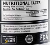 Citrulline Malate Powder - 300 грама