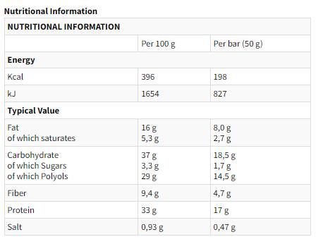 EXTRA CROK High Protein Bar - 18 x 50 грама - Feel You