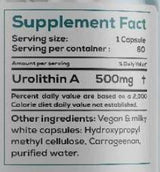 Urolithin A 500 mg - 60 капсули - Feel You