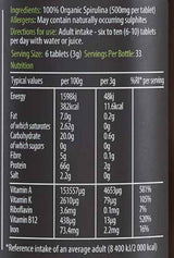 Spirulina Organic 500 mg - 200 Таблетки
