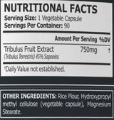 Tribulus 750 mg - 90 капсули
