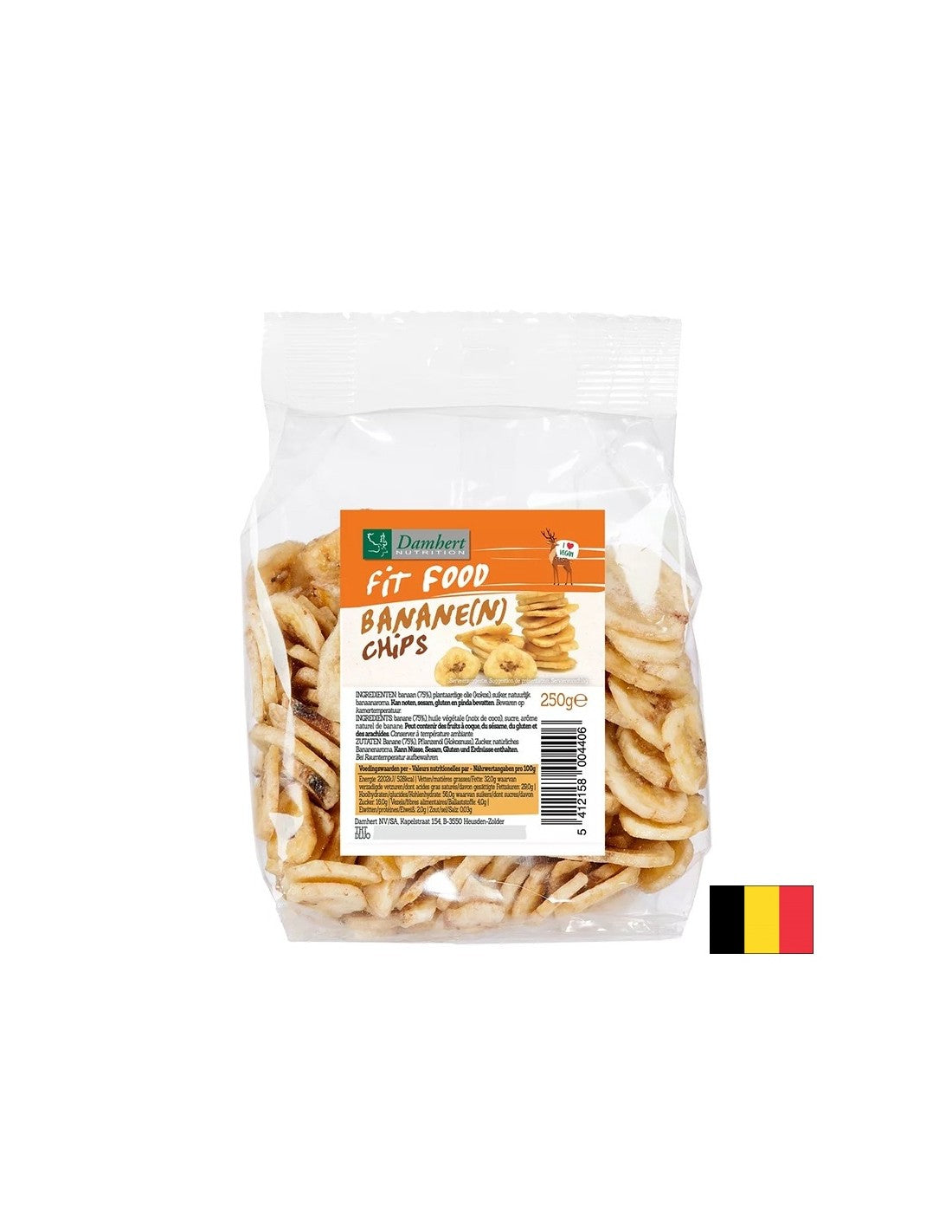 Сушен бананов чипс, 250 g - Feel You