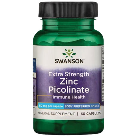 Extra Strength Zinc Picolinate 50 mg - 60 капсули - Feel You