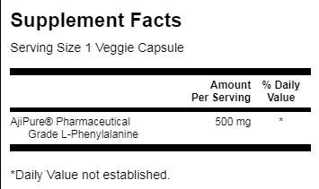AjiPure L-Phenylalanine 60 капсули - Feel You
