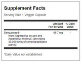 Optimum Potency Serrazimes 40,000 Units 66.7 mg 60 капсули - Feel You
