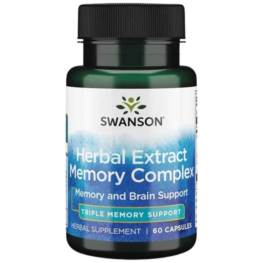 Herbal Extract Memory Complex 142.5 mg - 60 капсули - Feel You