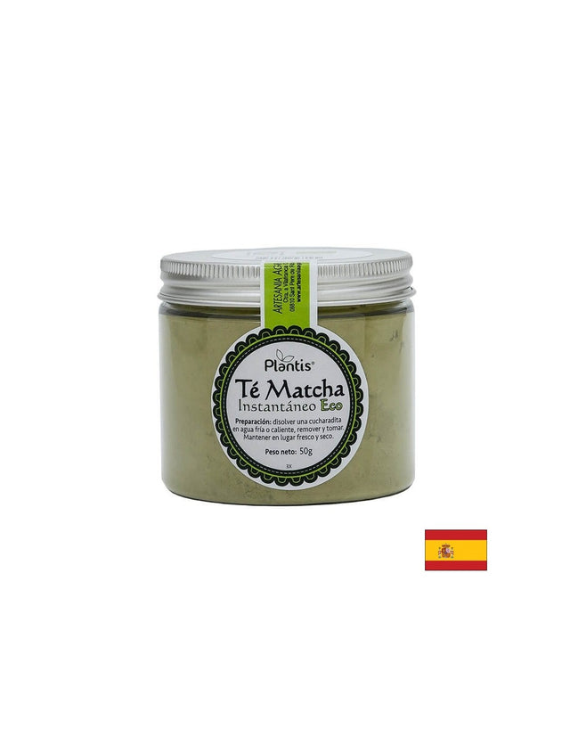 Инстантен чай на прах от био матча – метаболизъм и енергия - Té Matcha Instantáneo Eco Plantis®, 50 g прах - Feel You
