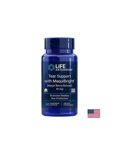 Tear Support with MaquiBright® / Маки Бери (екстракт) 60 mg х 30 капсули - Feel You