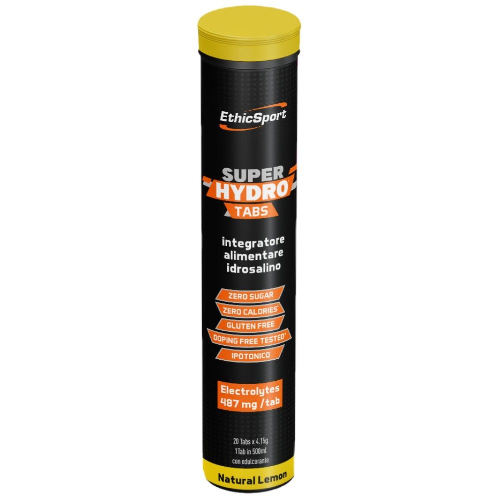 SUPER HYDRO TABS | Isotonic Effervescent Tabs - 20 разтворими таблетки - Feel You