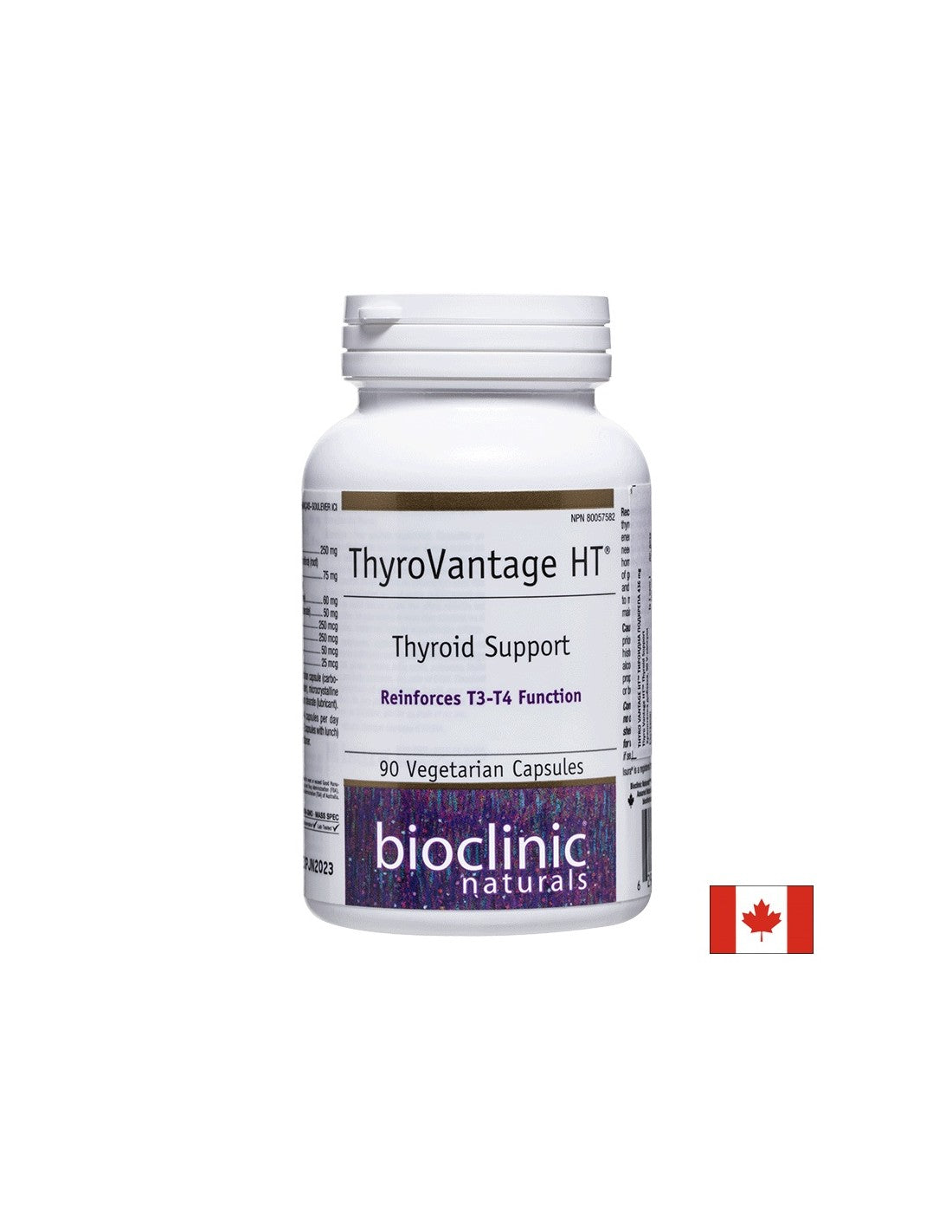 ThyroVantage HT™ Thyroid Support/ Тироидна подкрепа х 90 капсули Natural Factors - Feel You