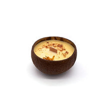 Tropikalia - Svíčka v kokosu - vůně Vanilla, caramel