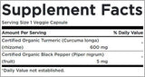 Turmeric & Black Pepper - 60 капсули - Feel You