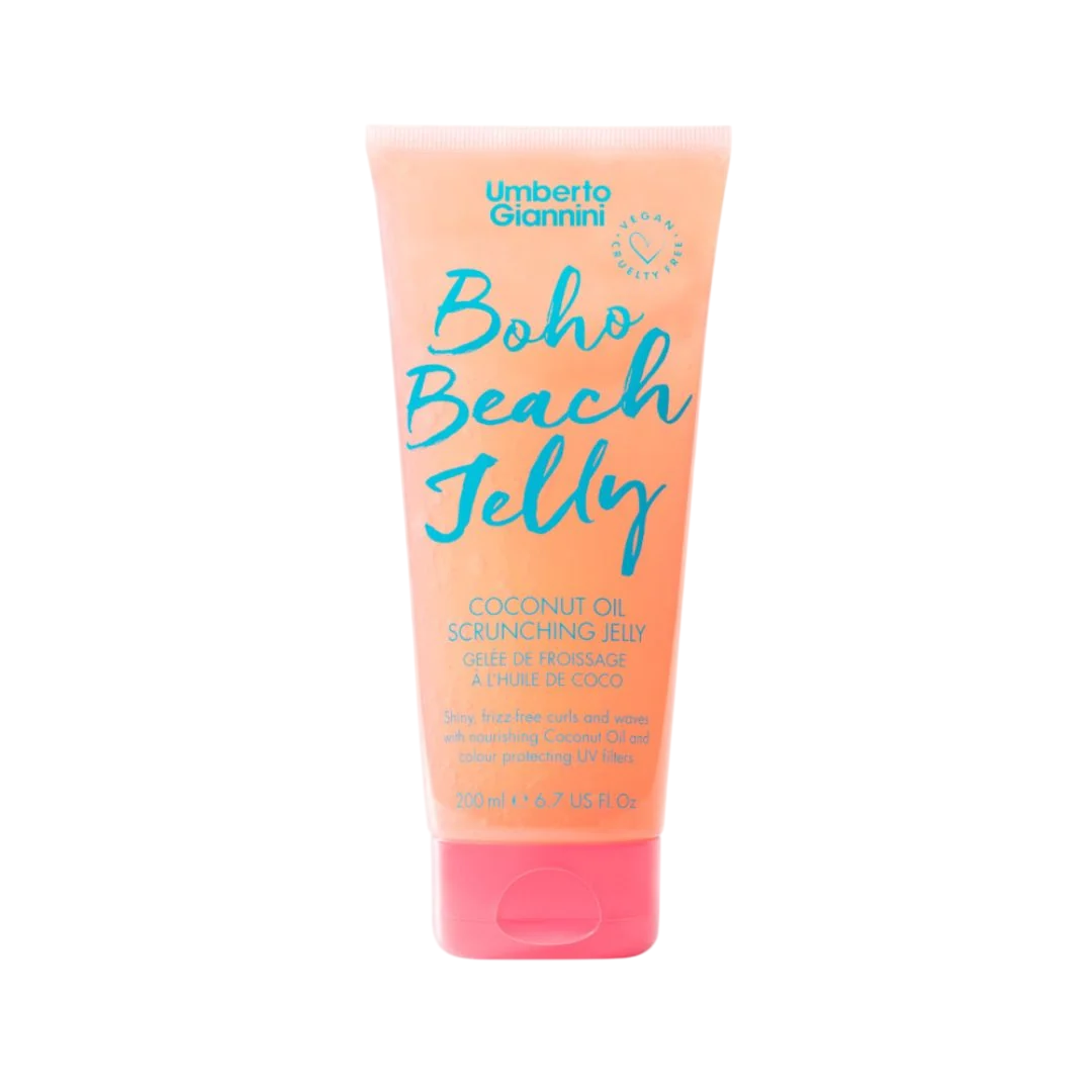 Umberto Giannini, Boho Beach Jelly, Hair Styling Gel, Curl Definition & Frizz Control, Medium, 200 ml