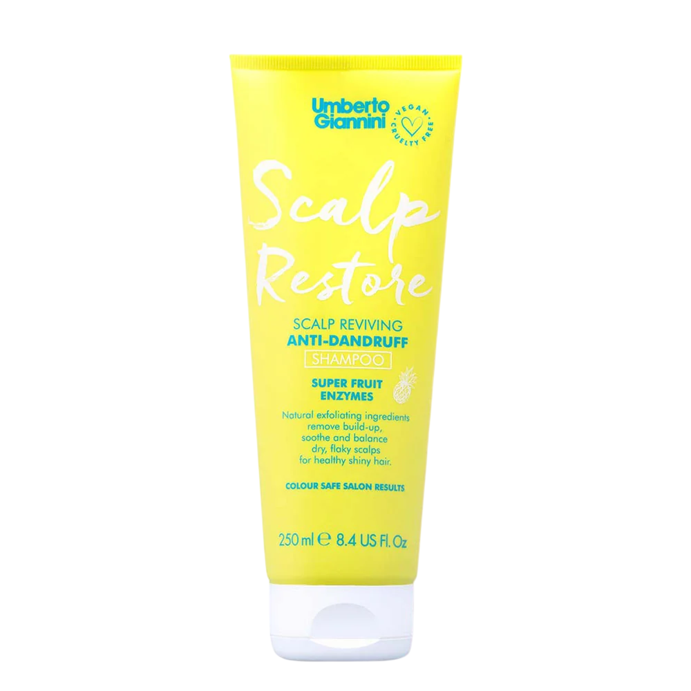 Umberto Giannini, Scalp Restore, Vegan & Cruelty-Free, Hair Shampoo, Anti-Dandruff & Scalp Care, 250 ml