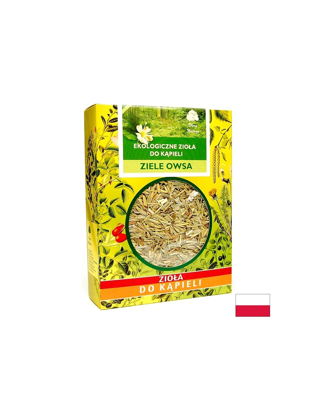 Успокояваща терапевтична вана - Овесена слама за баня, 150 g Dary Natury - Feel You