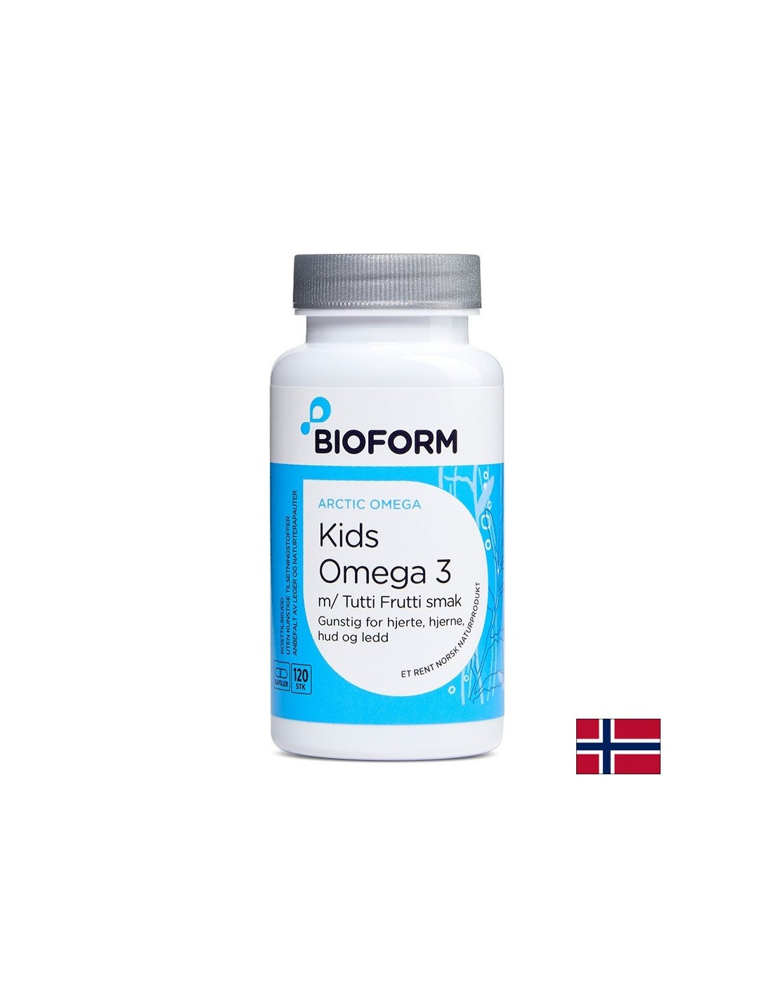 To support immunity, vision and brain function - Omega-3 for children, 214 mg x 60 capsules