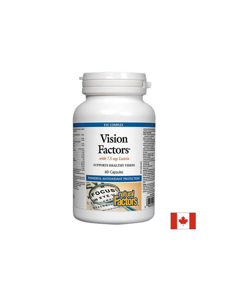 Vision Factors Формула за силно зрение, 60 капсули Natural Factors - Feel You