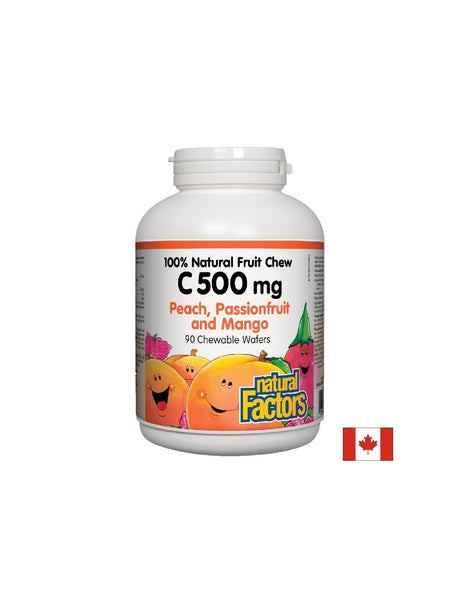 Vitamin C 500 mg - 90 Дъвчащи таблетки - Feel You