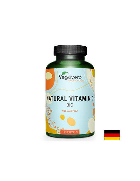 Имунитет - Витамин С (от БИО Ацерола), 180 mg х 180 капсули - Feel You