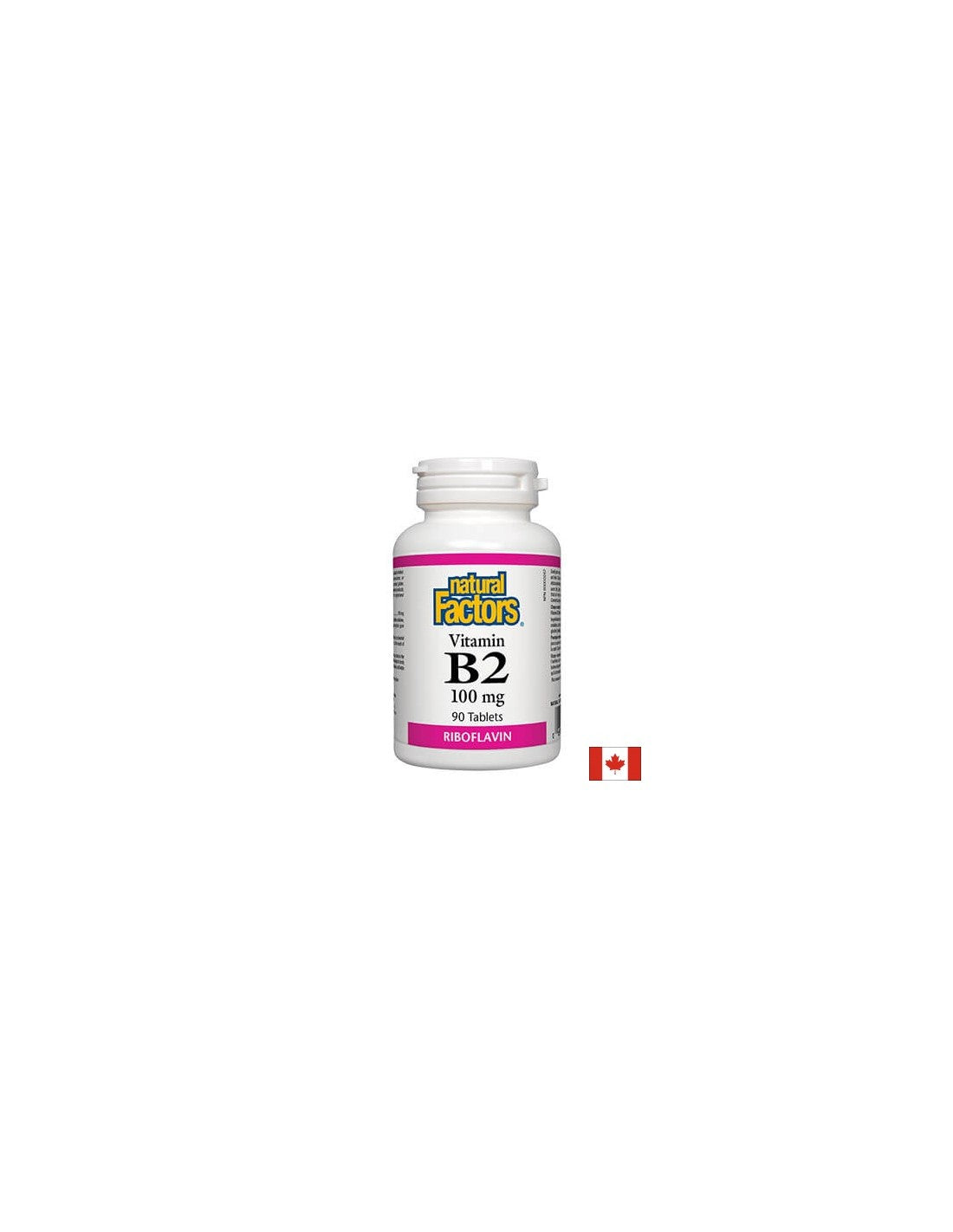 Vitamin B2 100 mg - 90 Таблетки - Feel You